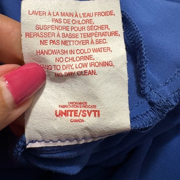 Elegant Joseph Ribkoff Wrap, Pleated, Front Tie Sleeveless Dress with V-Neck - Picture 13 of 13